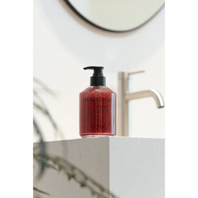 KUNDAL Objet Exfoliating & Waterfull Hand Wash bőrhámlasztó folyékony szappan kézre illattal Crushed Cherry 380 ml
