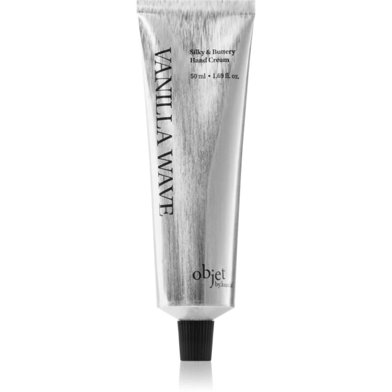 KUNDAL Objet Silky & Buttery Hand Cream ápoló kézkrém a táplálásért és hidratálásért illattal Vanilla Wave 50 ml