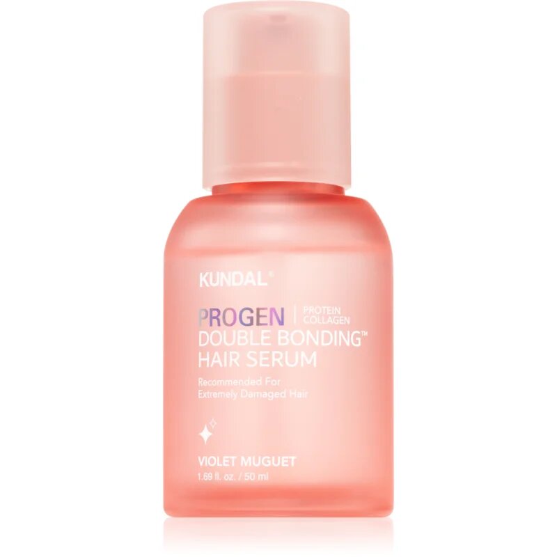 KUNDAL Progen Double Bonding Hair Serum erősítő hajszérum táplált és fényes hatásért 50 ml