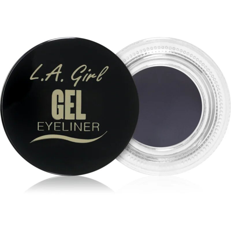 L.A. Girl Cosmetics Gel Eyeliner tartós zselés szemceruza árnyalat Raging Purple 3 g