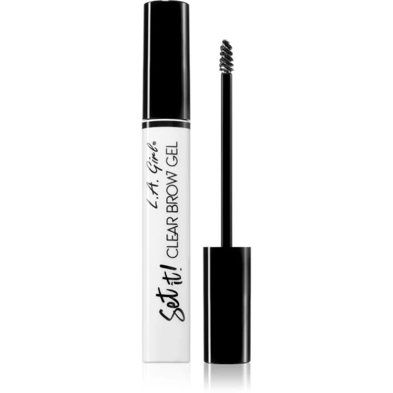 L.A. Girl Cosmetics Set It átlátszó fixáló gél szemöldökre 2.5 ml