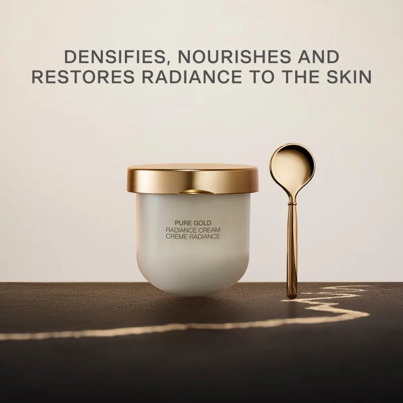 La Prairie Pure Gold Radiance Cream luxus krém tápláló hatással refill 50 ml