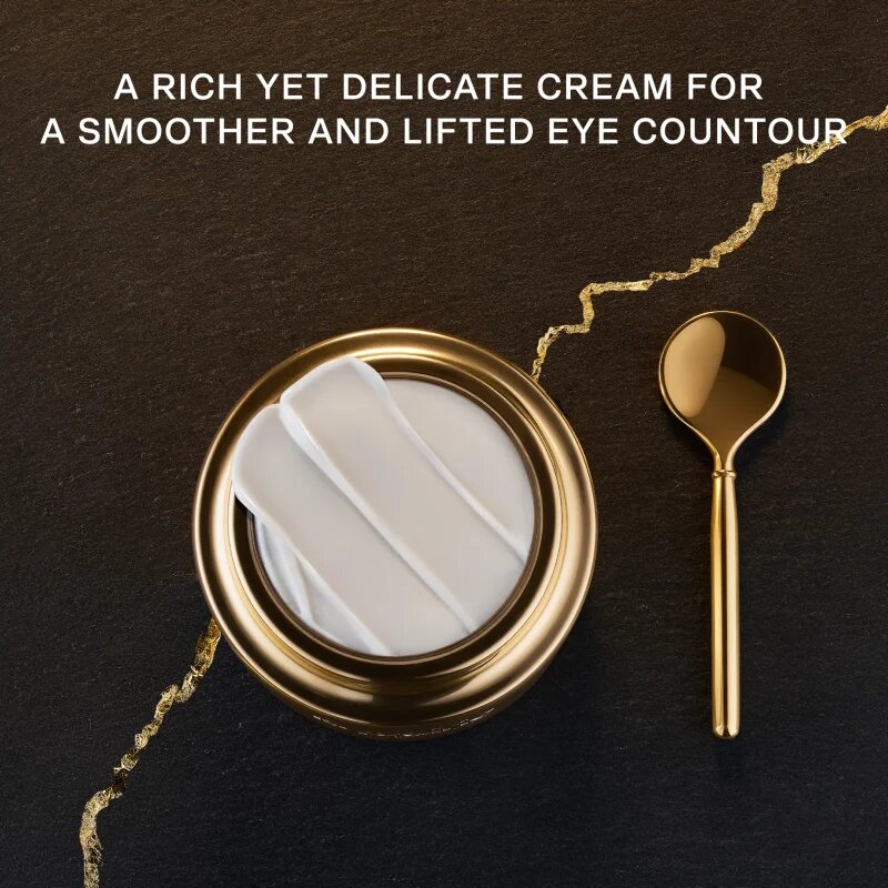 La Prairie Pure Gold Radiance Eye Cream luxus krém szemre és szemhéjra az élénk és kisimított arcbőrért refill 20 ml