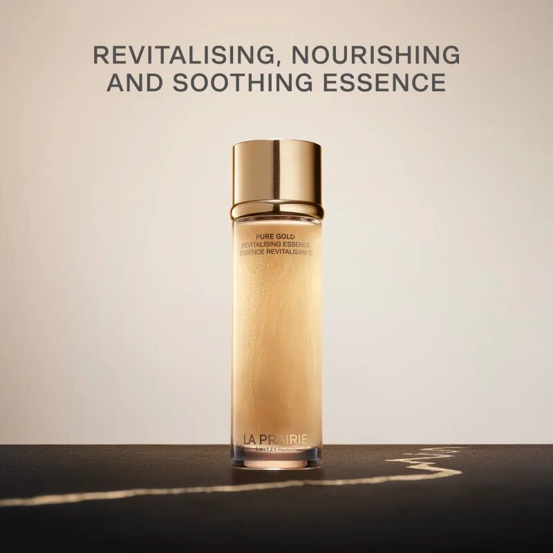 La Prairie Pure Gold Revitalising Essence arcmegújító esszencia nyugtató hatással 130 ml
