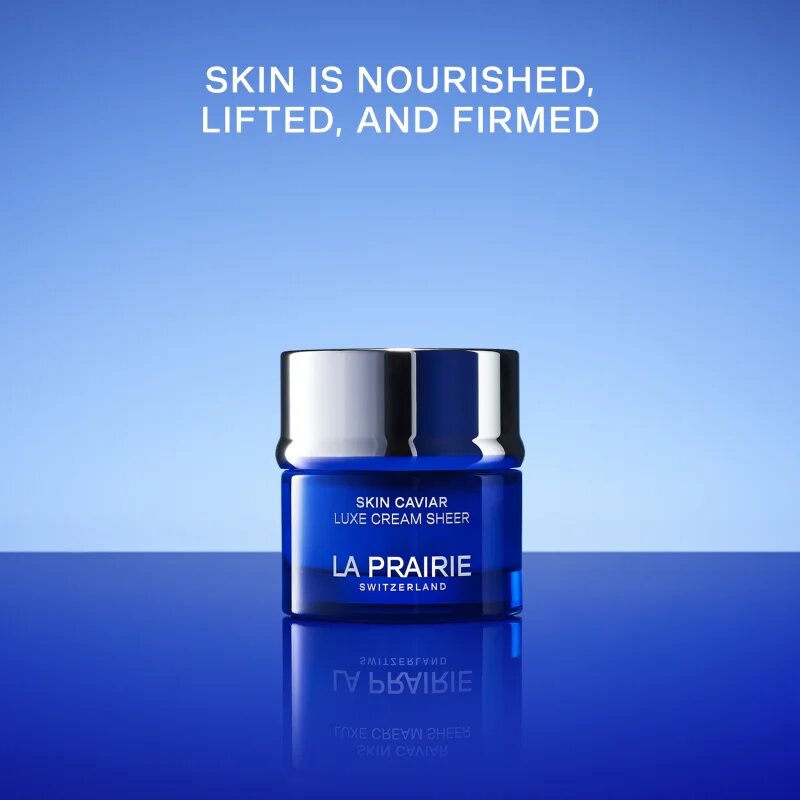La Prairie Skin Caviar Luxe Cream Sheer luxus feszesítő krém tápláló hatással 100 ml