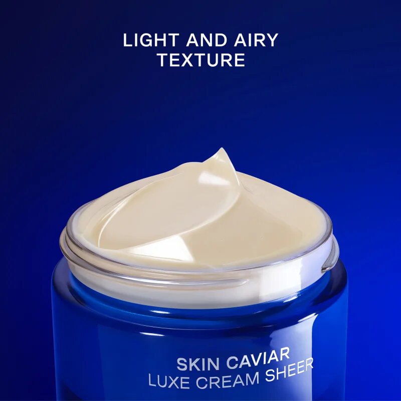 La Prairie Skin Caviar Luxe Cream Sheer luxus feszesítő krém tápláló hatással 50 ml