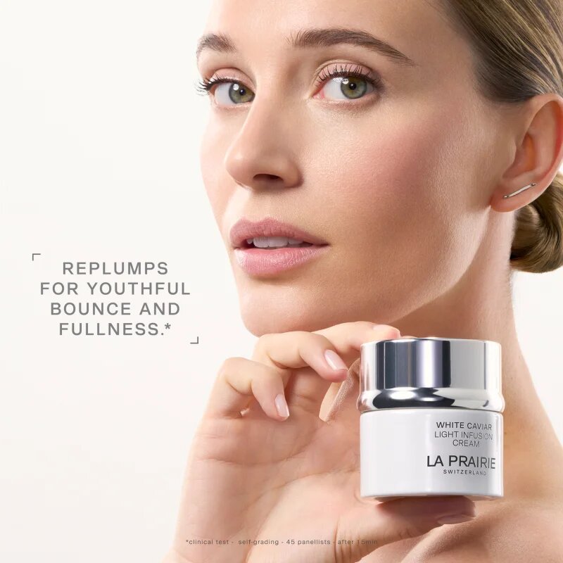 La Prairie White Caviar Light Infusion Cream világosító hidratáló krém a sötét foltok ellen 50 ml