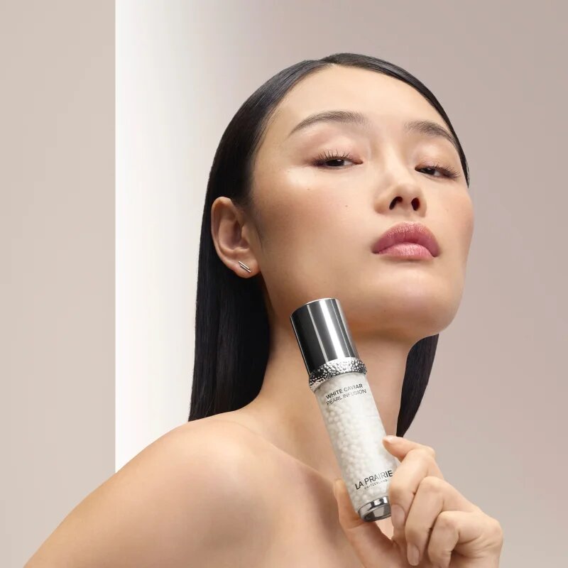 La Prairie White Caviar Pearl Infusion élénkítő gyöngyök az arcra 30 ml