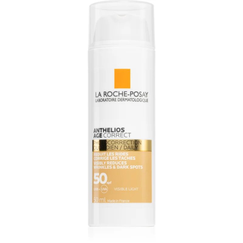 La Roche-Posay Anthelios Age Correct CC krém ránctalanító hatással SPF 50 50 ml