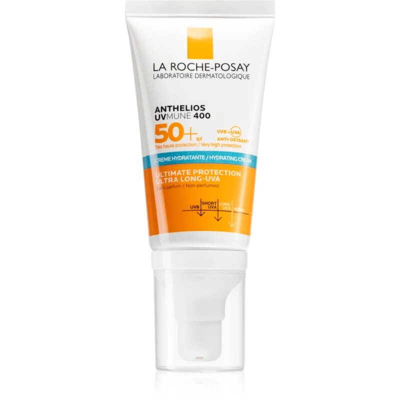 La Roche-Posay Anthelios Ultra védő arckrém érzékeny és intoleráns bőrre SPF 50+ 50 ml
