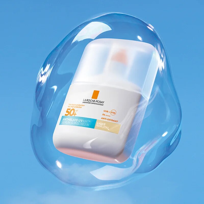 La Roche-Posay Anthelios UV Air Serum Sunscreen védő szérum minden bőrtípusra SPF 50+ Light Natural 50 ml