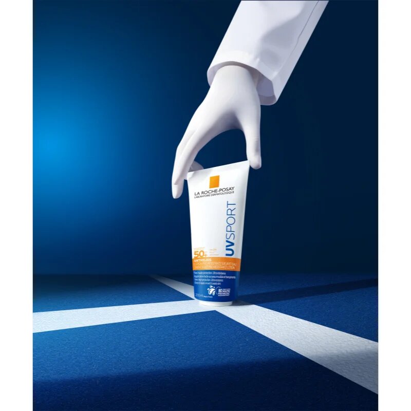 La Roche-Posay Anthelios UV Sport Sweat & Wet Pro-Resistance Lotion vízálló védőkrém sportolóknak SPF 50+ 200 ml