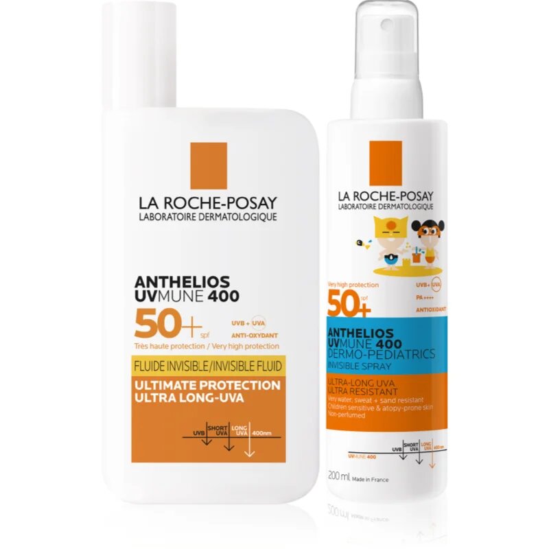 La Roche-Posay Anthelios UVMUNE 400 szett napozáshoz