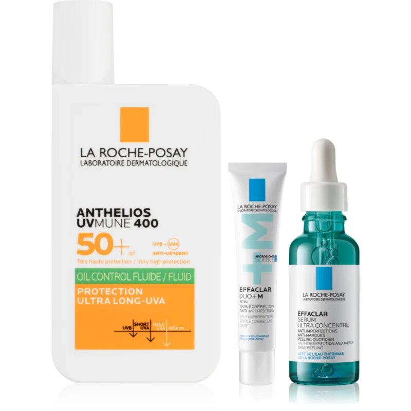La Roche-Posay Effaclar Anti Imperfection Routine szett a pattanásos bőr hibáira