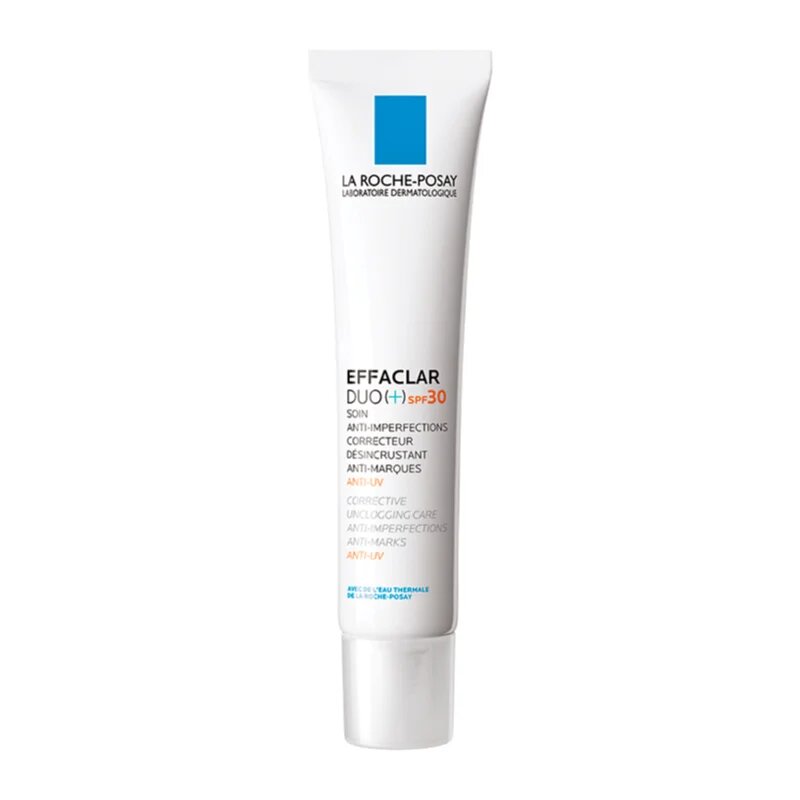 La Roche-Posay Effaclar DUO (+M) SPF30 kijavítása és megújítása az aknés bőr apró hibáit SPF 30 Duo [+] M 40 ml