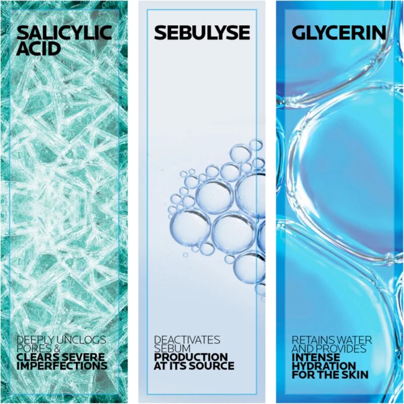 La Roche-Posay Effaclar Mat mattító hidratáló ápolás zsíros és problémás bőrre 40 ml