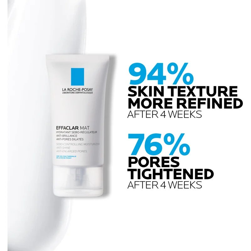 La Roche-Posay Effaclar Mat mattító hidratáló ápolás zsíros és problémás bőrre 40 ml