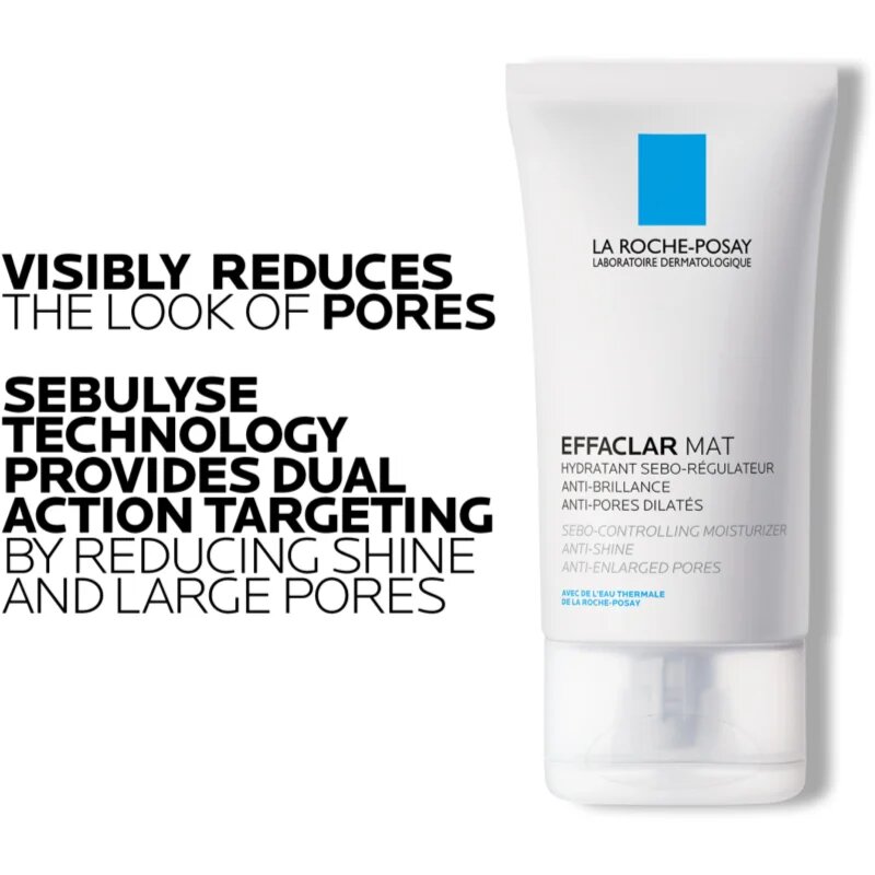 La Roche-Posay Effaclar Mat mattító hidratáló ápolás zsíros és problémás bőrre 40 ml