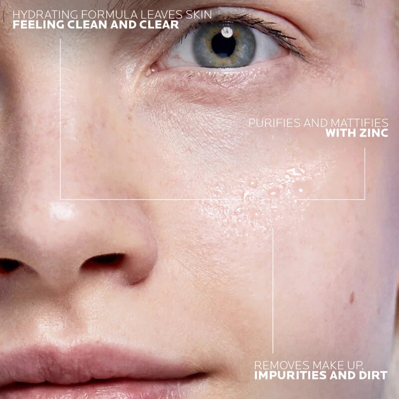 La Roche-Posay Effaclar Ultra tisztító micellás víz problémás és pattanásos bőrre 200 ml