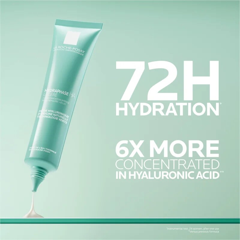 La Roche-Posay Hydraphase HA Hyaluronic Acid Light Moisturiser könnyű hidratáló krém hialuronsavval 40 ml