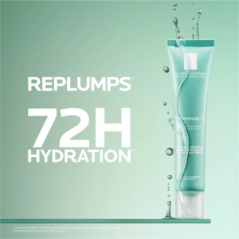 La Roche-Posay Hydraphase HA Hyaluronic Acid Rich Moisturiser extra erős hidratáló krém hialuronsavval 40 ml