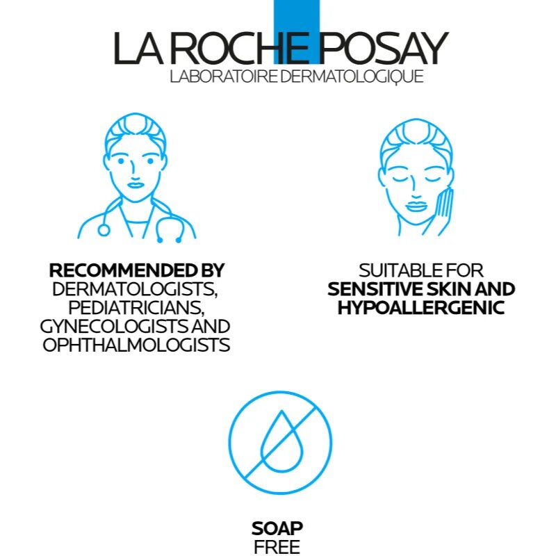 La Roche-Posay Lipikar Surgras krémtusfürdő utántöltő 400 ml