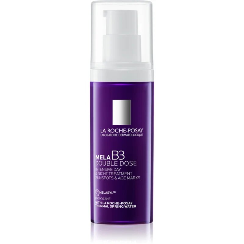 La Roche-Posay Mela B3 Double Dose arcápolás a pigment foltok ellen minden bőrtípusra 40 ml
