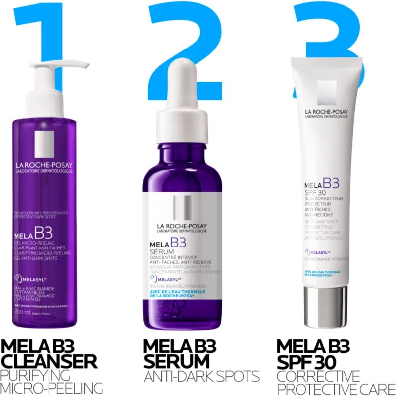 La Roche-Posay Mela B3 krém a pigmentfoltok ellen SPF 30 40 ml