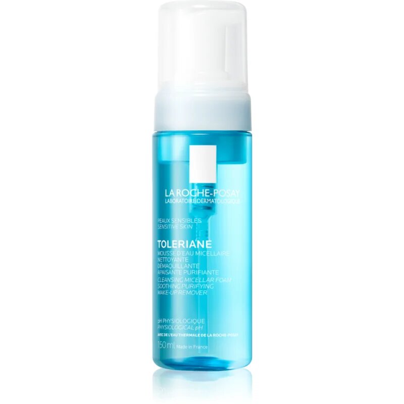 La Roche-Posay Physiologique Fiziológiai micellás tisztító habfürdő az érzékeny arcbőrre 150 ml
