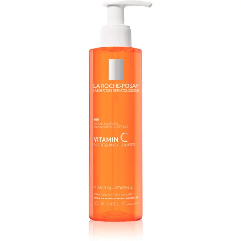 La Roche-Posay Pure Vitamin C tisztító habzó gél az élénk bőrért 200 ml