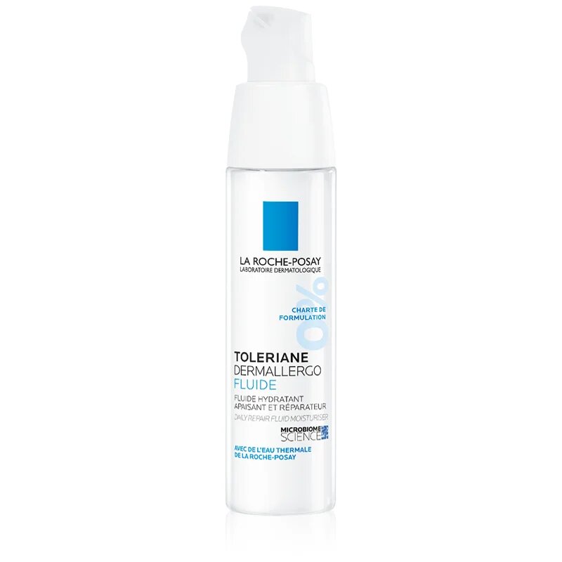 La Roche-Posay Toleriane Dermallergo hidratáló fluid az érzékeny arcbőrre 40 ml