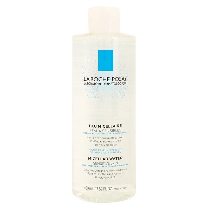 La Roche-Posay Toleriane Micellar Water micellás víz az érzékeny arcbőrre 400 ml