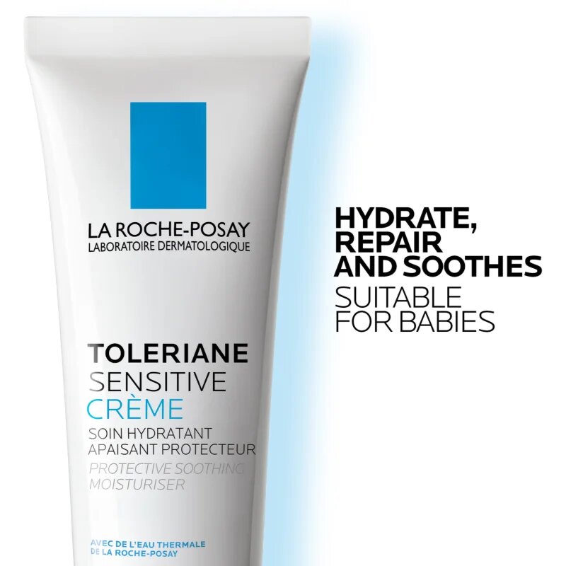 La Roche-Posay Toleriane Sensitive prebiotikus hidratáló krém a bőr érzékenységének enyhítésére 40 ml