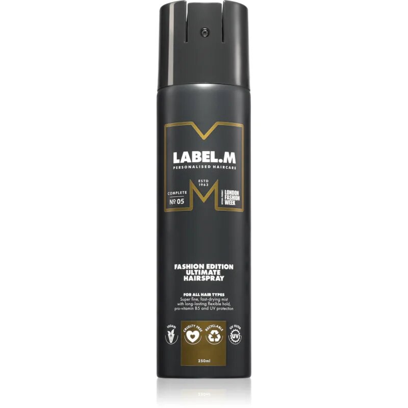 label.m Fashion Edition hajlakk minden hajtípusra 250 ml