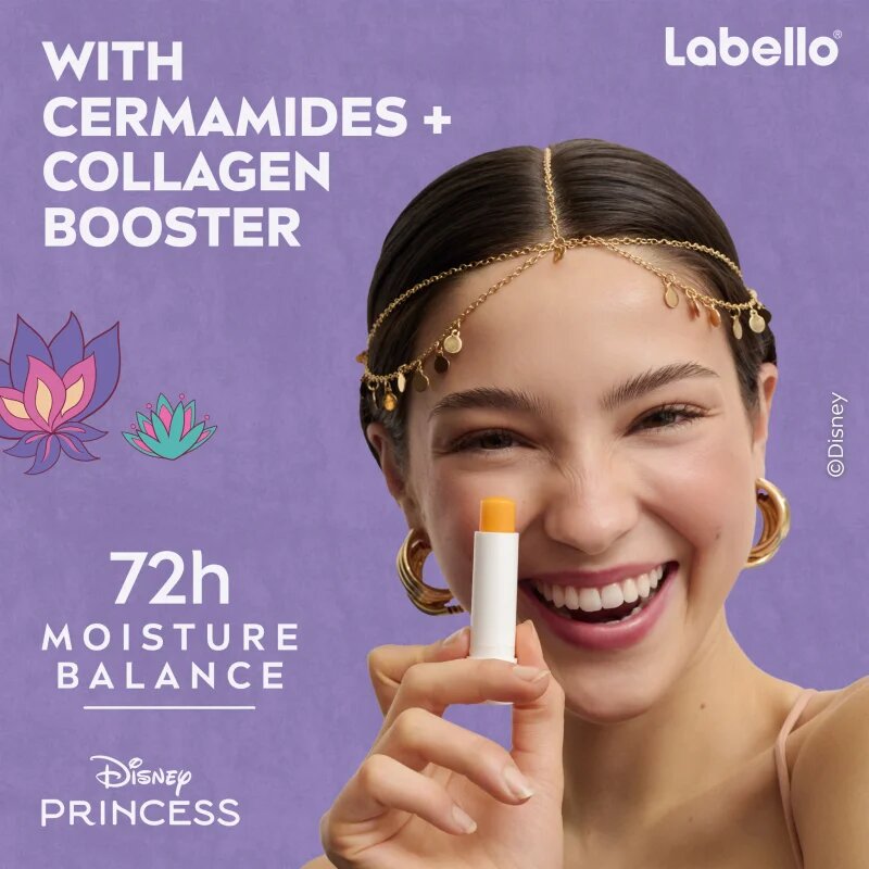 Labello Disney Princess Mango Shine hidratáló ajakbalzsam 4.8 g