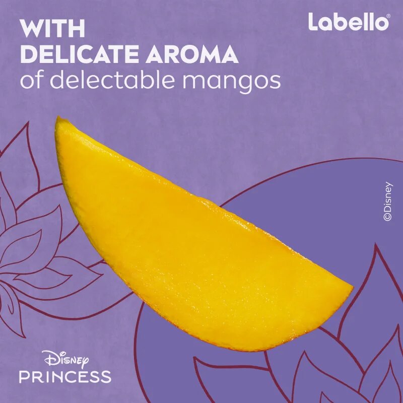 Labello Disney Princess Mango Shine hidratáló ajakbalzsam 4.8 g
