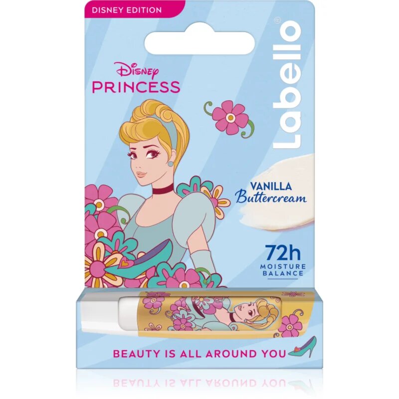 Labello Disney Princess Vanilla Buttercream hidratáló ajakbalzsam 4.8 g