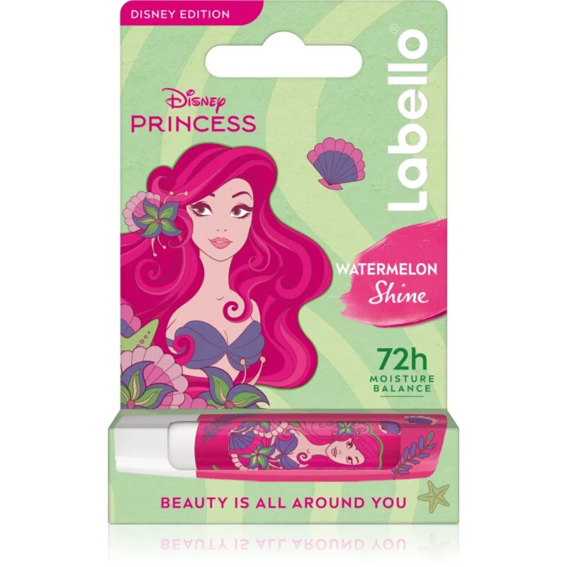 Labello Disney Princess Watermelon Shine hidratáló ajakbalzsam 4.8 g
