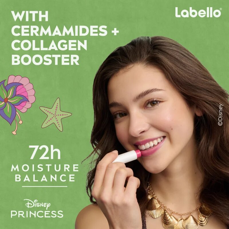 Labello Disney Princess Watermelon Shine hidratáló ajakbalzsam 4.8 g