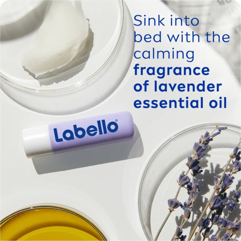 Labello Over Night Care regeneráló szájbalzsam levendulával 4.8 g