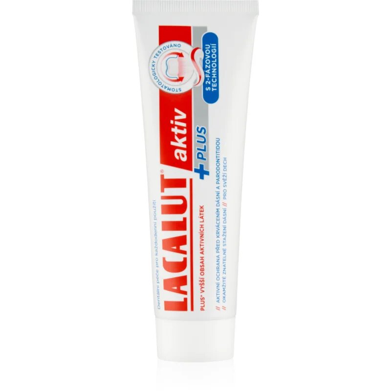 Lacalut Aktiv Plus fogkrém parodontózis ellen 75 ml