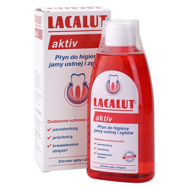 Lacalut Aktiv szájvíz 300 ml