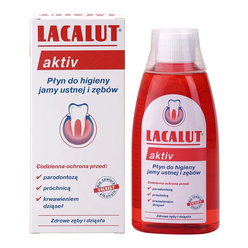 Lacalut Aktiv szájvíz 300 ml