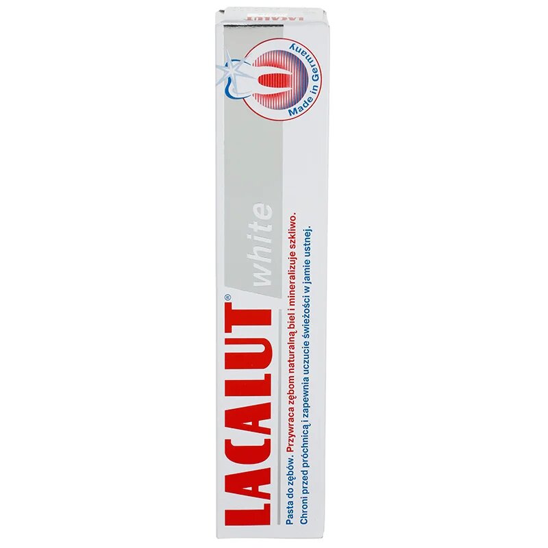 Lacalut White fogkrém fehérítő hatással 75 ml