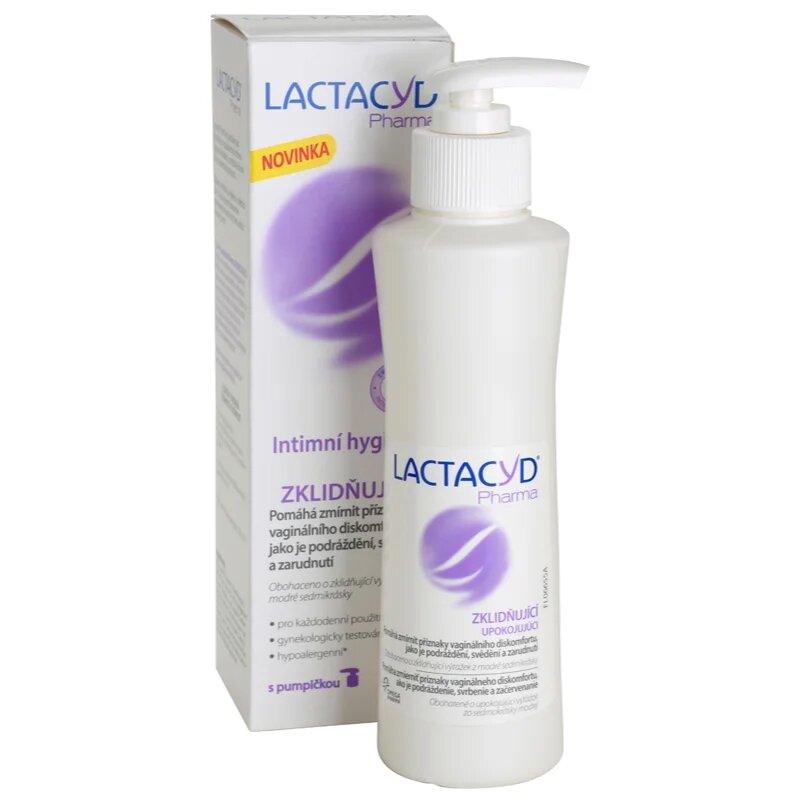 Lactacyd Pharma nyugtató emulzió az intim higiénára 250 ml