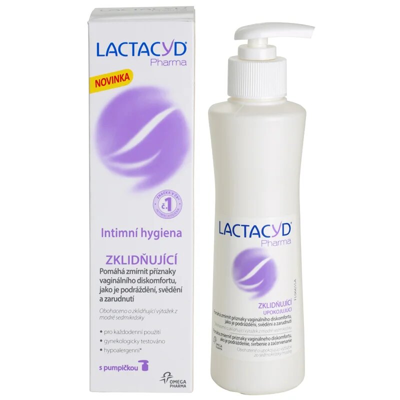 Lactacyd Pharma nyugtató emulzió az intim higiénára 250 ml