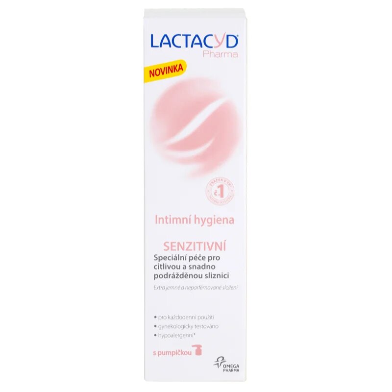 Lactacyd Pharma szenzitív emulzió az intim higiéniára 250 ml