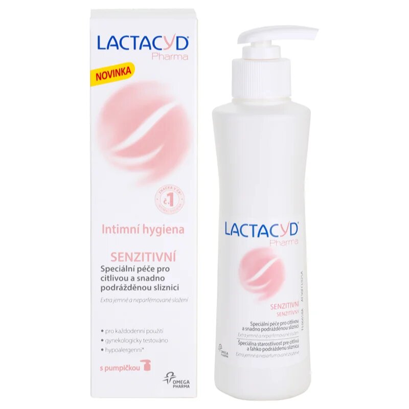Lactacyd Pharma szenzitív emulzió az intim higiéniára 250 ml