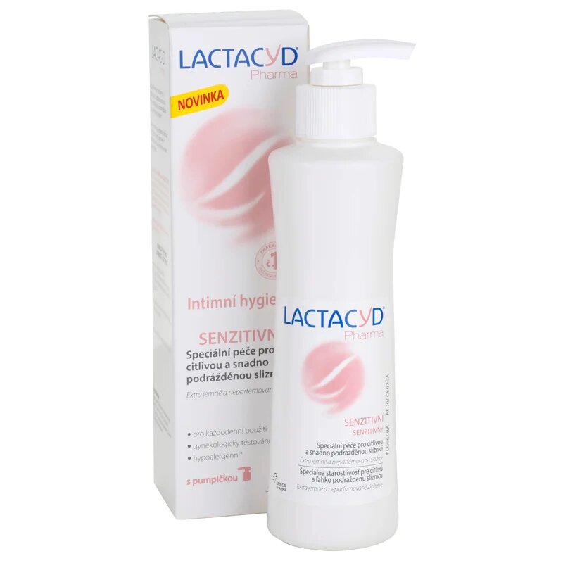 Lactacyd Pharma szenzitív emulzió az intim higiéniára 250 ml