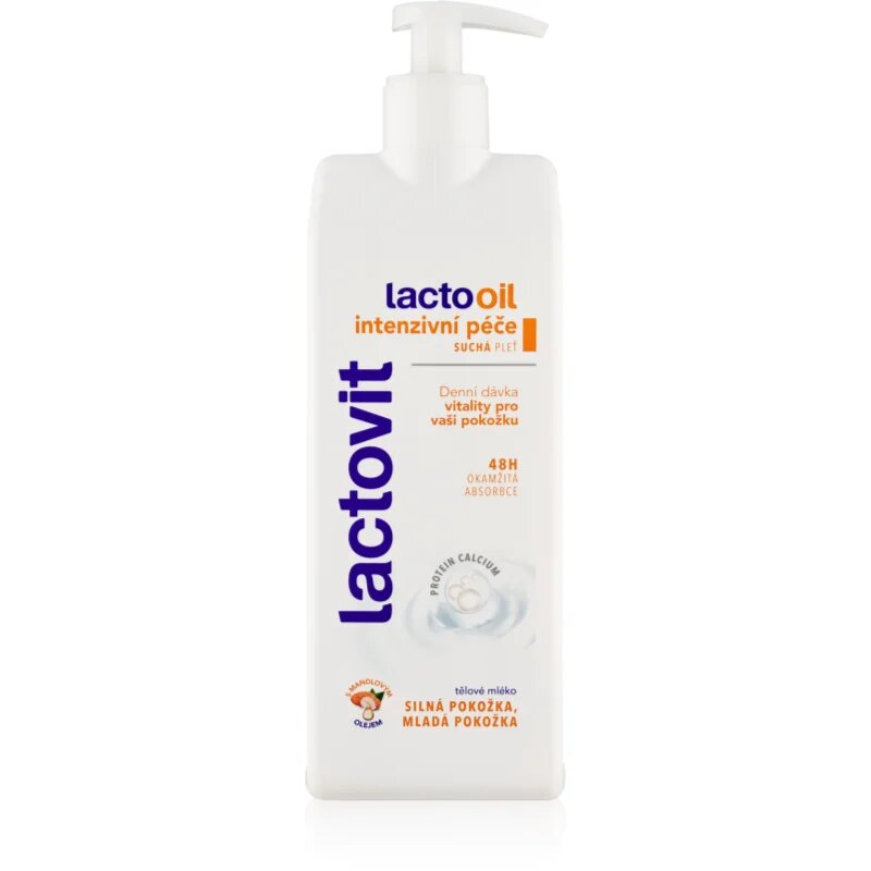 Lactovit LactoOil hidratáló testápoló tej 400 ml